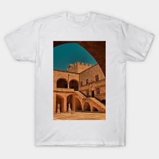 Greece. Rhodes. Palace of the Grand Master of the Knights of Rhodes. T-Shirt